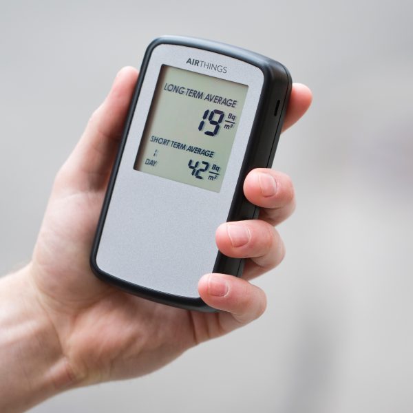 radon detectors monitors measure tests